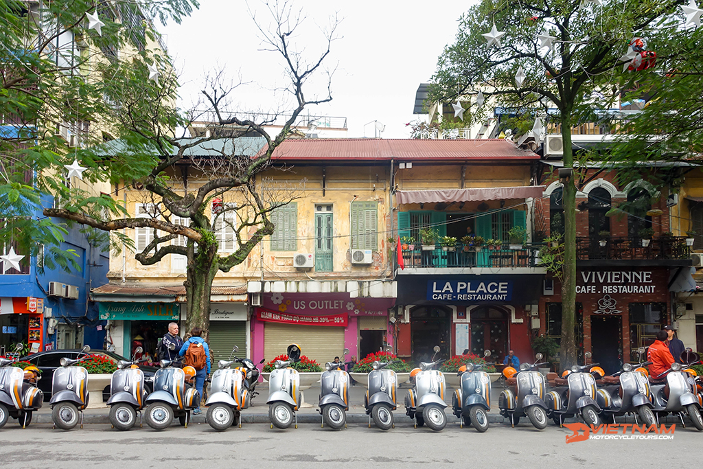 Hanoi vespa tour 1 1 - Vietnam Motorbike Tours