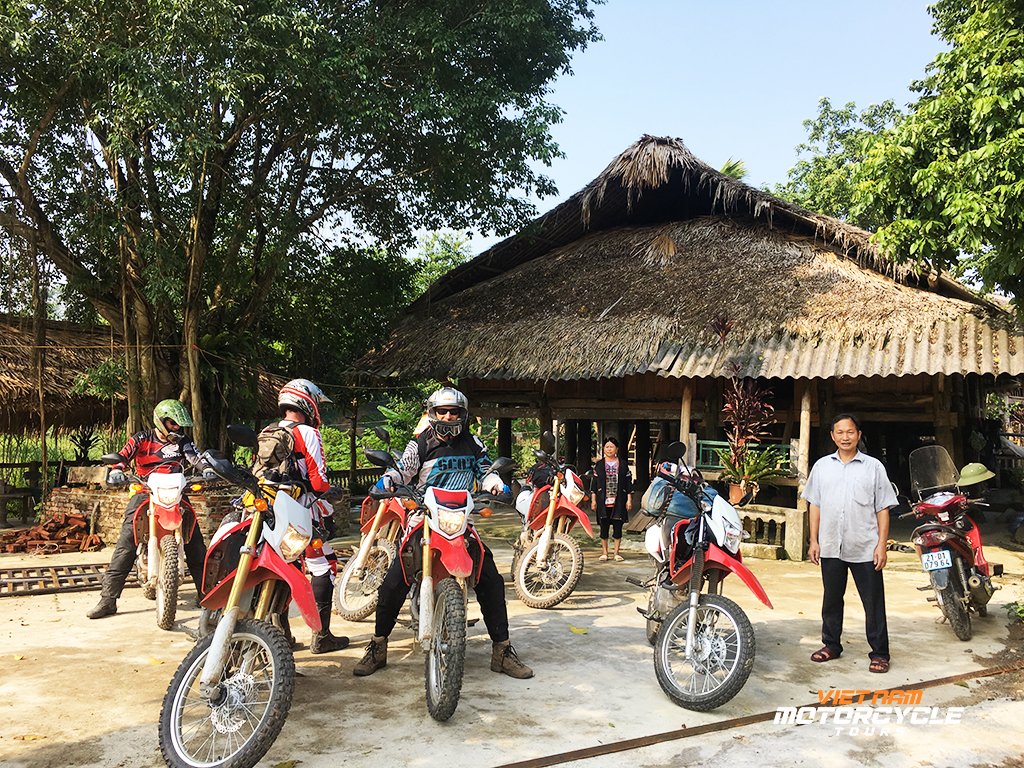 DAY 15: HANOI MOTORCYCLE TRIP TO VU LINH (B, L, D)