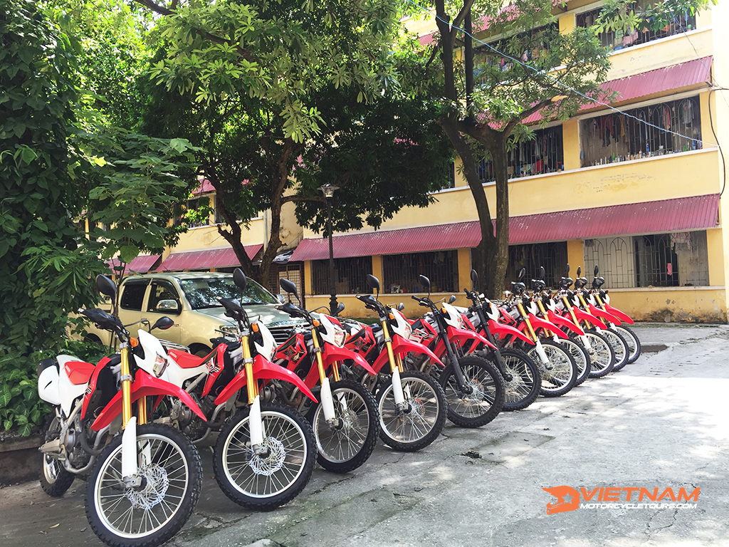 Honda dirt bikes that are up to date and highly maintained - Vietnam Motorbike Tours Tripadvisor