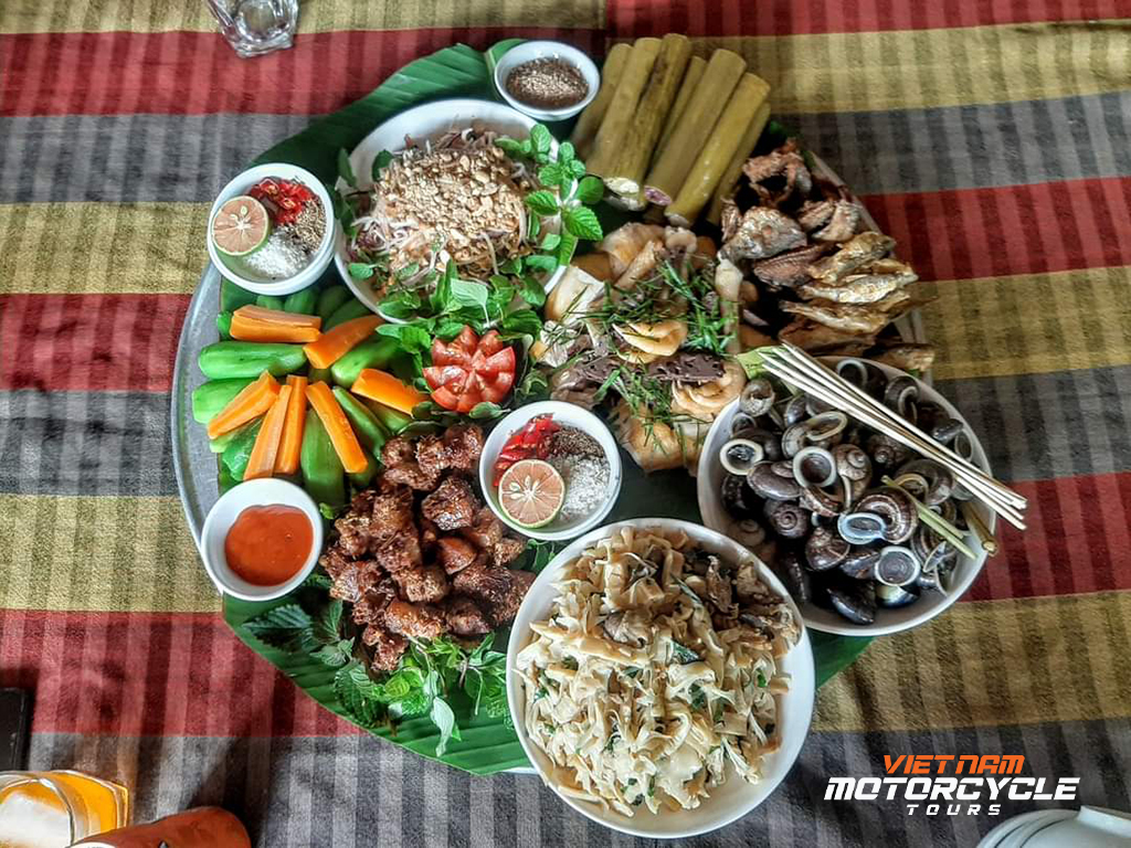 Vietnamese cuisine provided in an affordable manner - Vietnam Motorcycle Tours Company