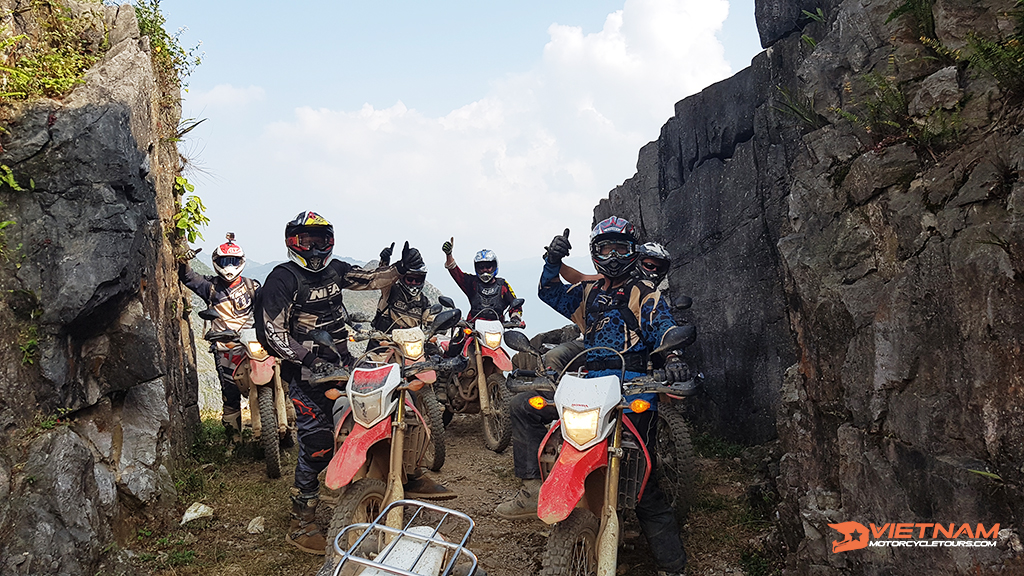 The Big One Route for vietnam offroad motorbike tours 