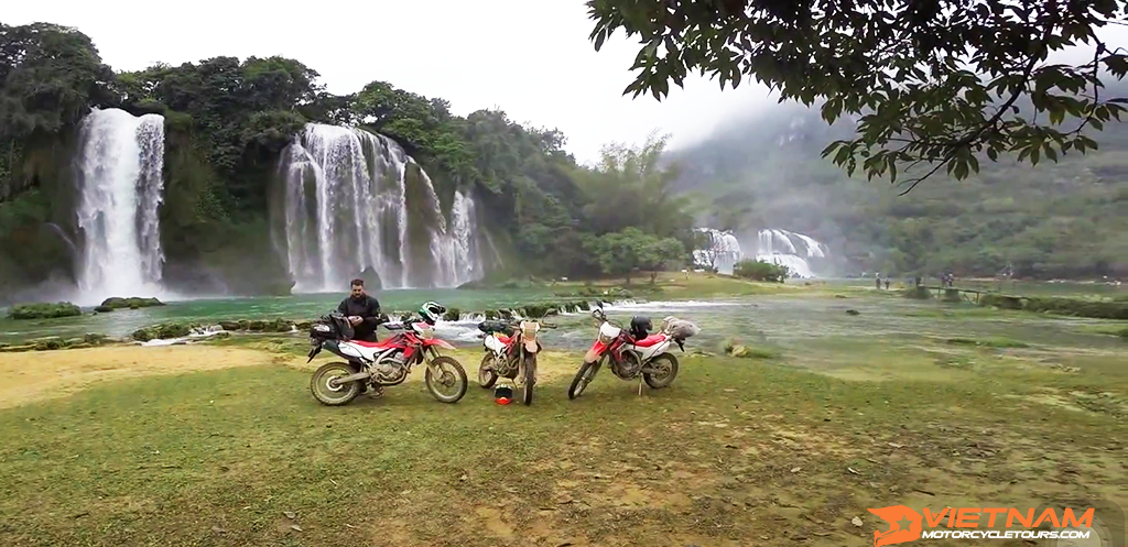 The special feature of waterfal - experiencing Cao Bang Ban Gioc by motorbike