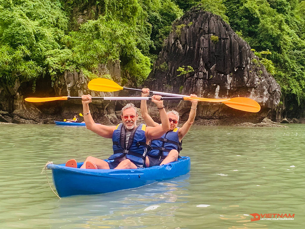 Kayaking Around Halong Bay And Back To Hanoi